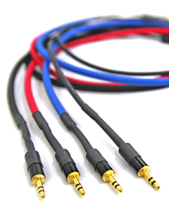 ミニステレオ用ケーブル4種セット（8412青、ノイマン、バイタル