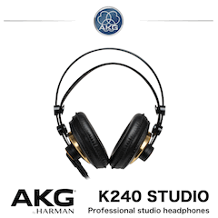 ★AKG製モニターヘッドフォン K240studio★モガミ製別注ケーブル付属 K240 STUDIO | プロフェッショナル・スタジオヘッドホン