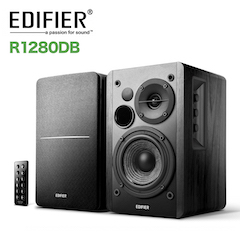 小型スピーカー Edifier R1280DB(アンプ内蔵型)Black 最強の