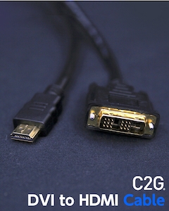 米国C2G社　DVI-HDMI　変換ケーブル　1.0m