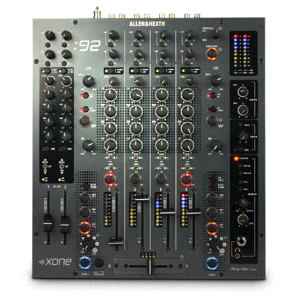 【在庫品】ALLEN＆HEATH xone:42 PROFESSIONAL DJ MIXER アレン＆ヒース DJミキサー 電源ケーブル 取扱説明書 箱付 動作確認済 DJミキサー