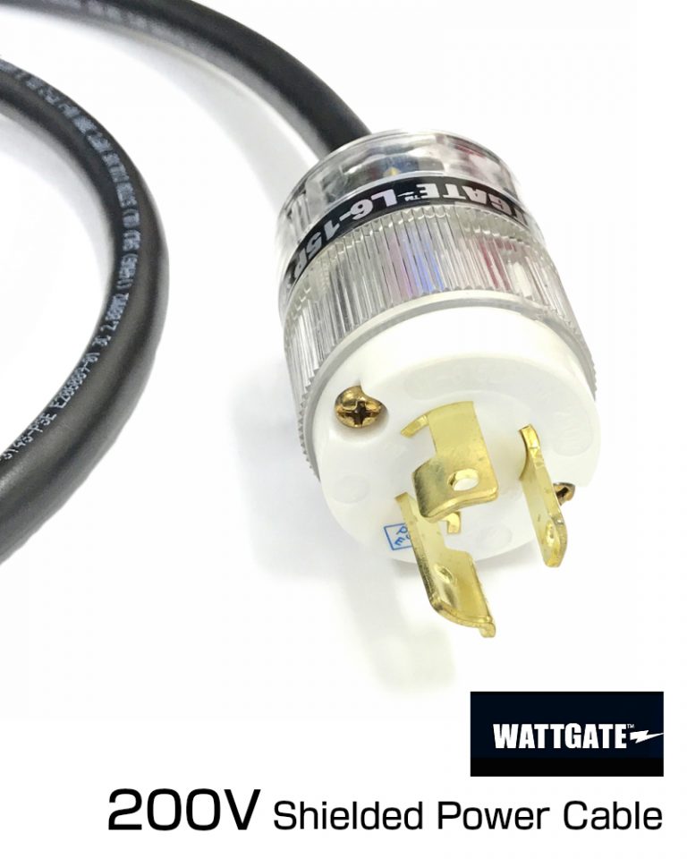 大放出セール】 WATTGATE シールド電源ケーブルとPanasonic WH2891P