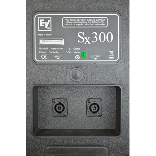 EV　エレクトロボイス SX300E 2個セット（30cmウーファー）色黒