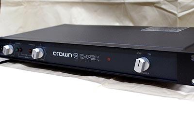 パワーアンプ CROWN D-45 パワーアンプ プロケーブル