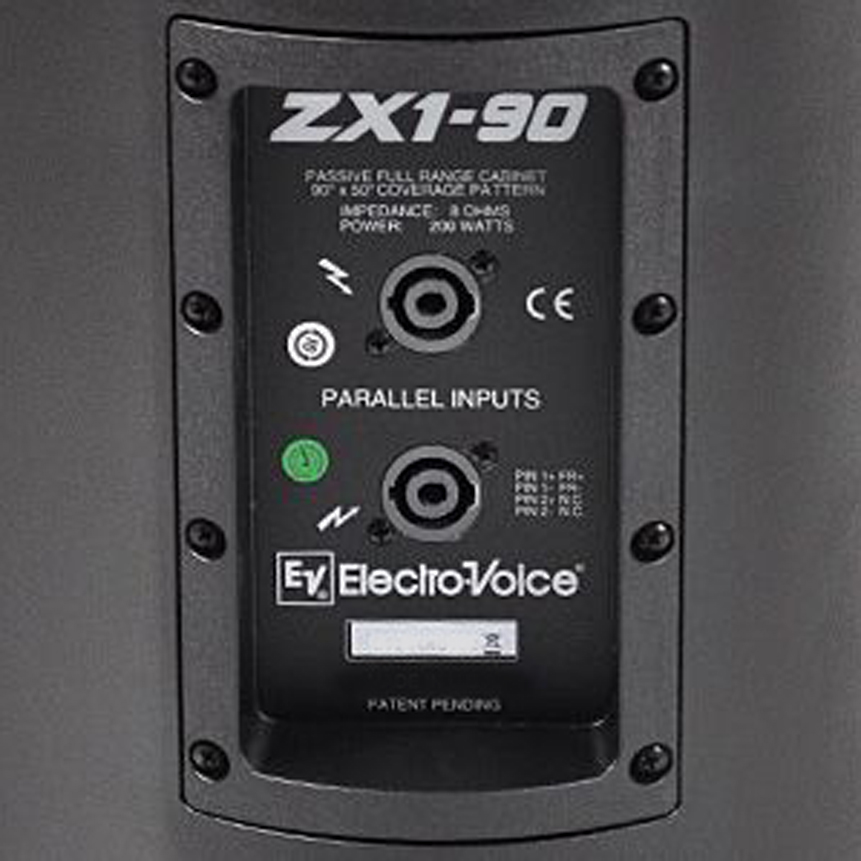 Electro-Voice ZX1i-90 BLACK（固定設備用スピーカー）+stage01